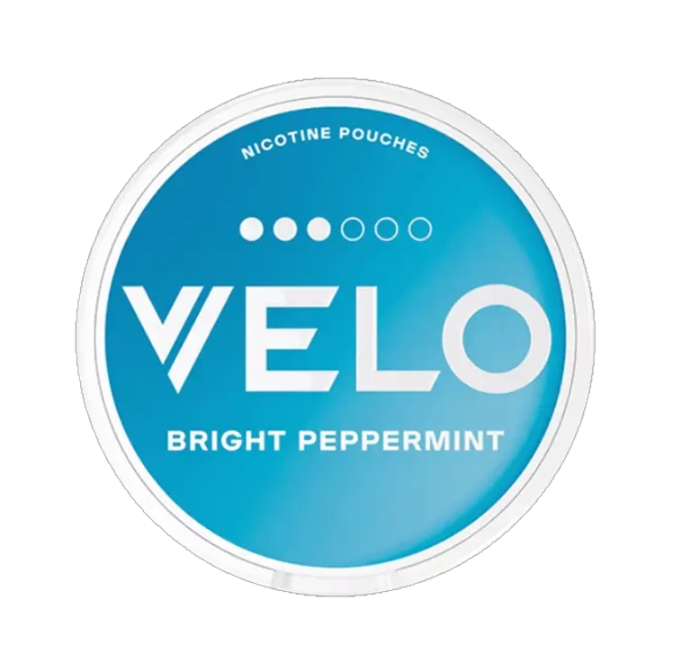 Bright Spearmint nicotine pouch by VELO