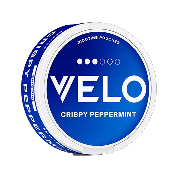 Crispy Peppermint nicotine pouch by VELO