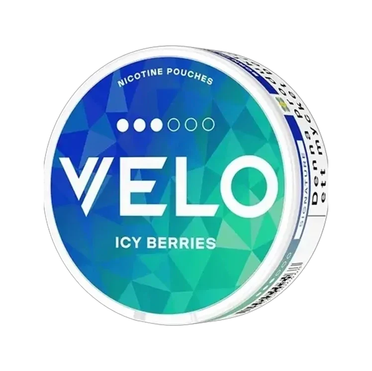 Icy Berries nicotine pouch by VELO