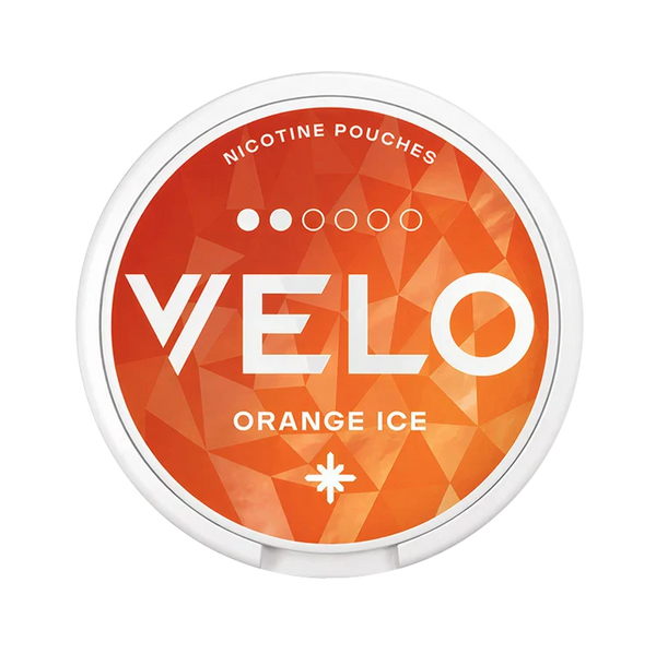 Orange Ice nicotine pouch by VELO