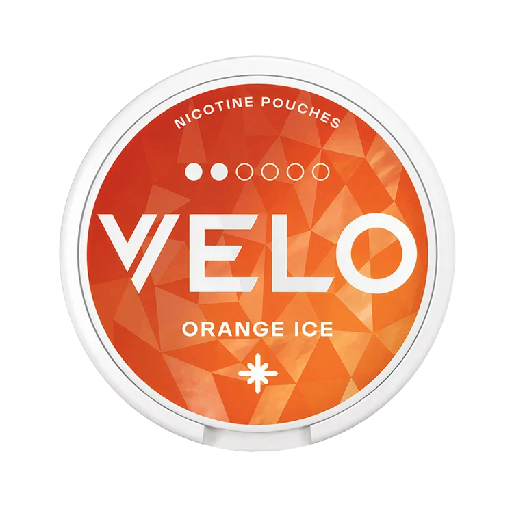 Orange Ice nicotine pouch by VELO