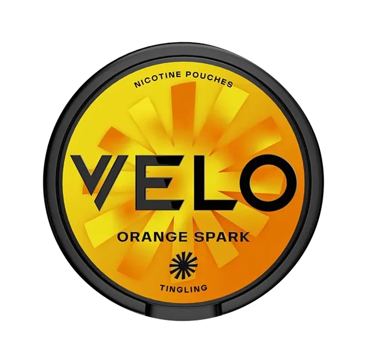 Orange Spark nicotine pouch by VELO