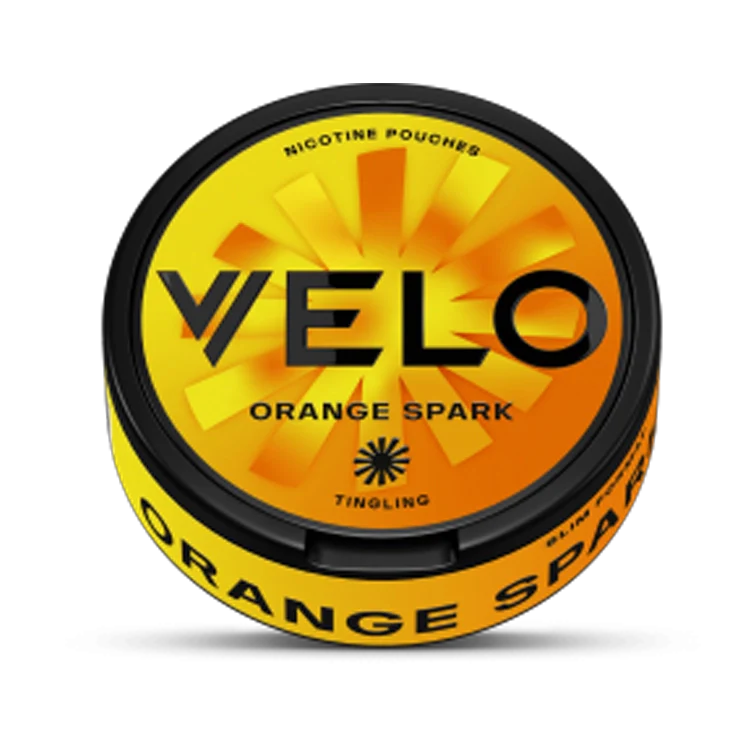Orange Spark nicotine pouch by VELO