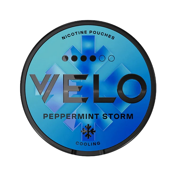 Peppermint Storm nicotine pouch by VELO