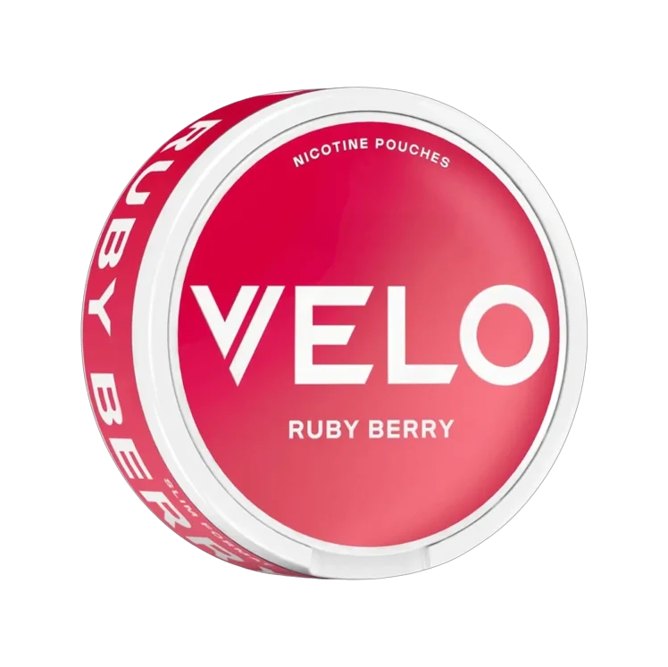 Ruby Berry nicotine pouch by VELO