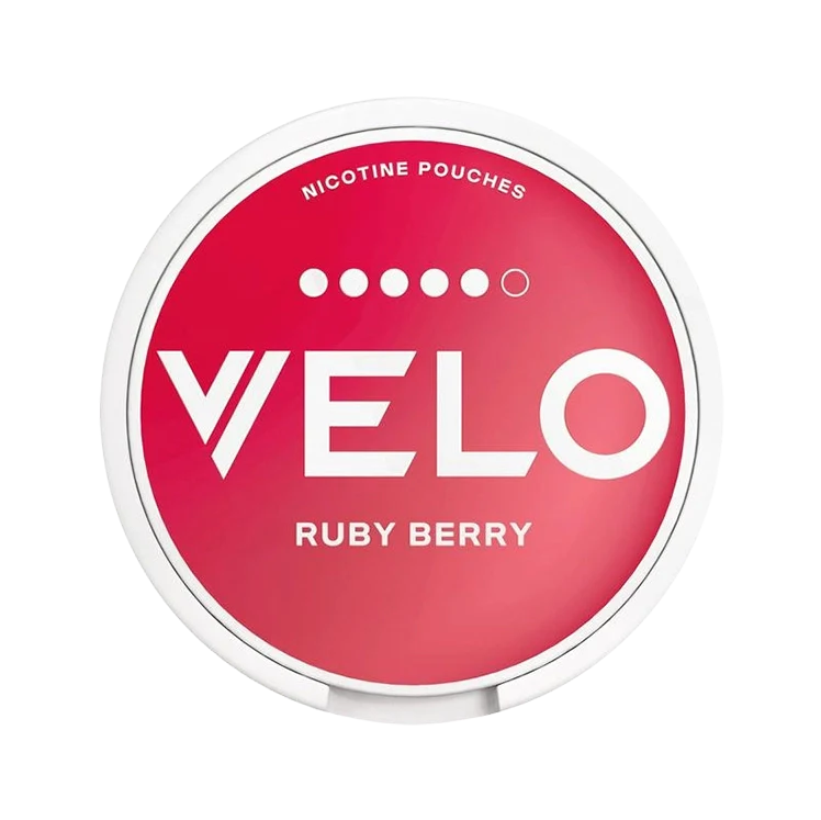 Ruby Berry nicotine pouch by VELO