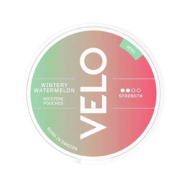 Wintery Watermelon nicotine pouch by VELO
