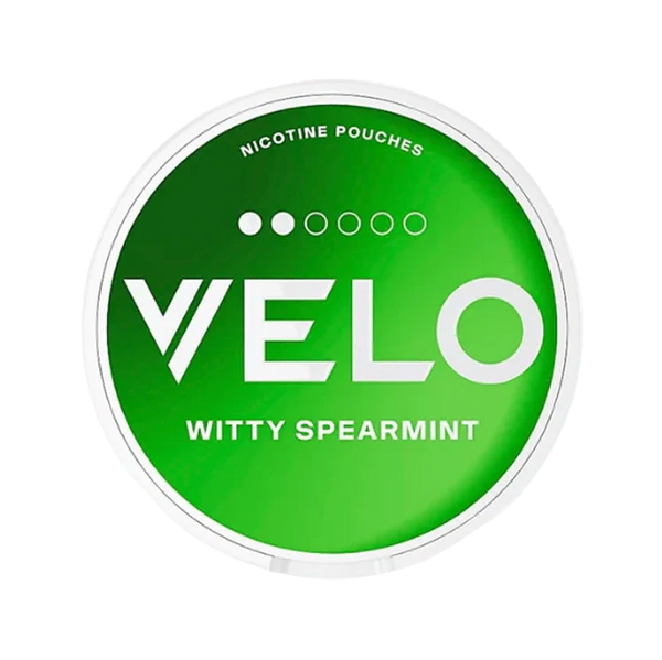 Witty Spearmint nicotine pouch by VELO