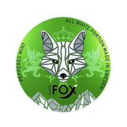 Peppermint nicotine pouch by White fox snus