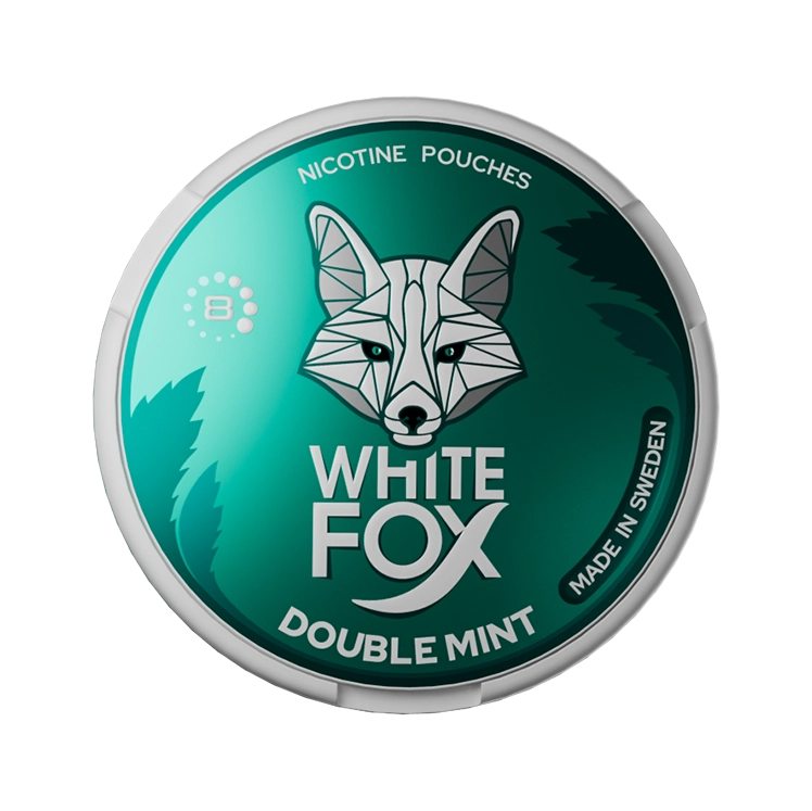 White Fox Double Mint 8mg