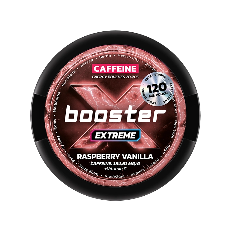 X-Booster Raspberry & Vanilla 120mg