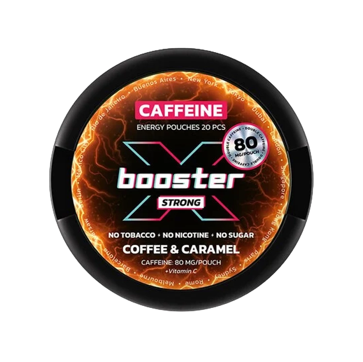 X-Booster Coffee & Caramel 80mg