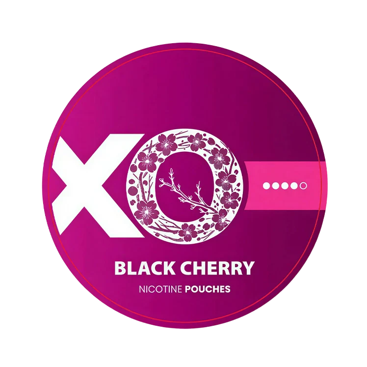 Black Cherry nicotine pouch by XO snus