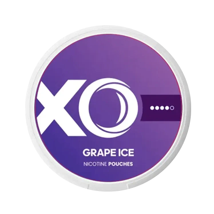 Grape Ice nicotine pouch by XO snus