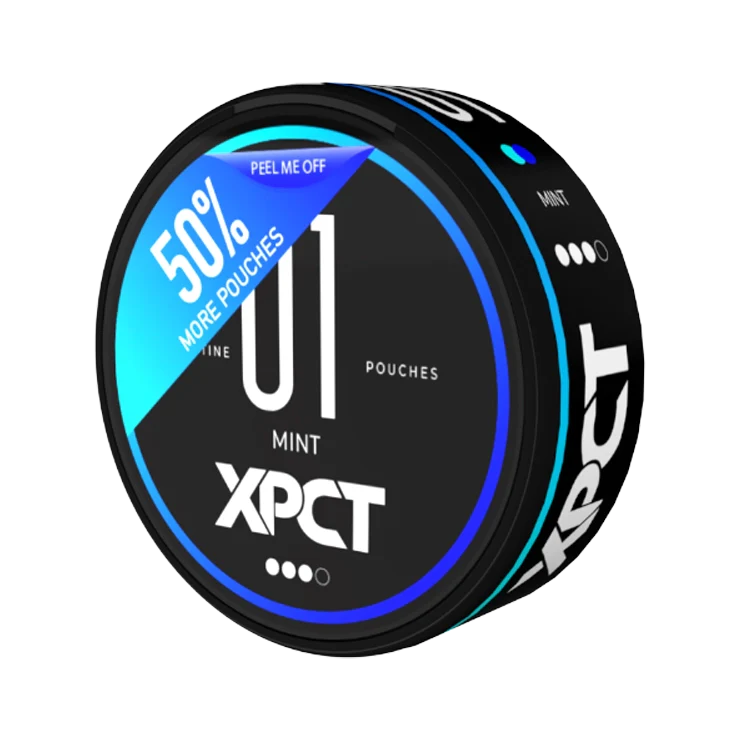 Mint 01 nicotine pouch by XPCT snus