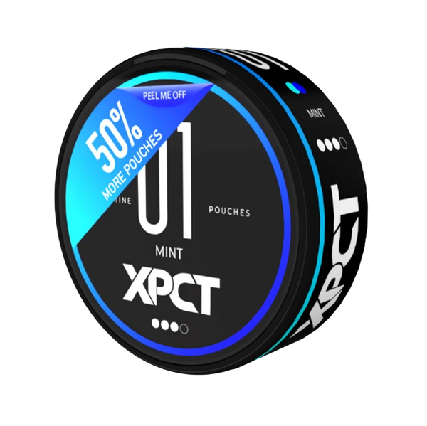 Mint 01 nicotine pouch by XPCT snus