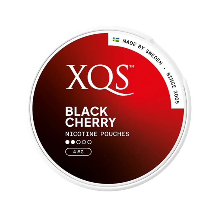 Black Cherry Light nicotine pouch by XQS snus