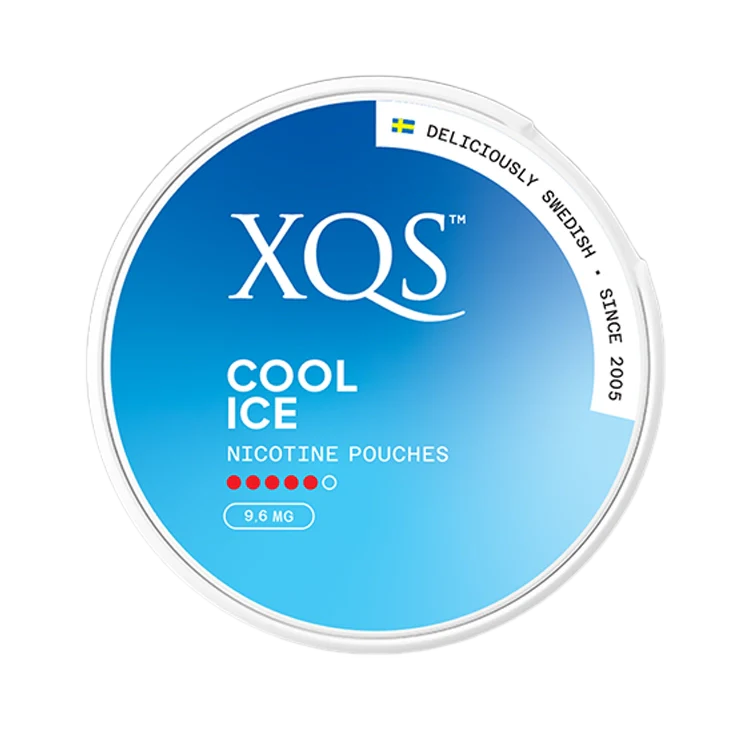 Cool Ice X Strong nicotine pouch by XQS snus