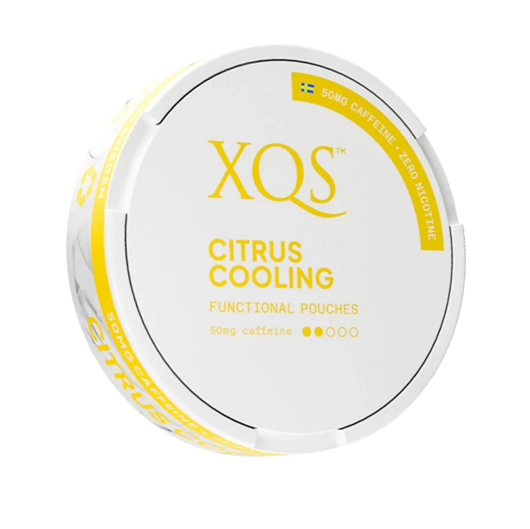 Functional Citrus Cooling nicotine pouch by XQS snus