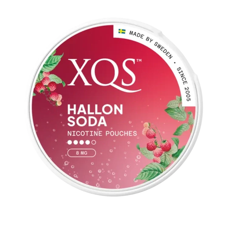 Hallon Soda nicotine pouch by XQS snus