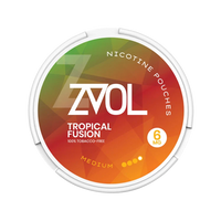Tropical Fusion Medium nicotine pouch by ZVOL snus