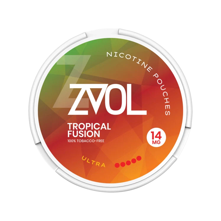 Tropical Fusion Ultra nicotine pouch by ZVOL snus