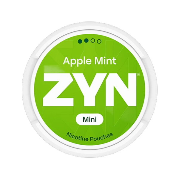 Apple Mint nicotine pouch by Zyn snus