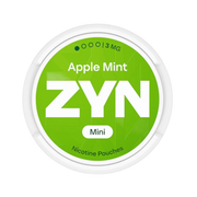 Apple Mint nicotine pouch by Zyn snus