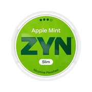Apple Mint nicotine pouch by Zyn snus