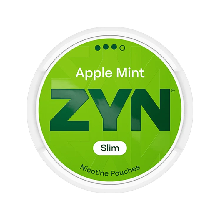 Apple Mint nicotine pouch by Zyn snus