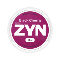 Black Cherry nicotine pouch by Zyn snus