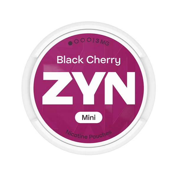 Black Cherry nicotine pouch by Zyn snus