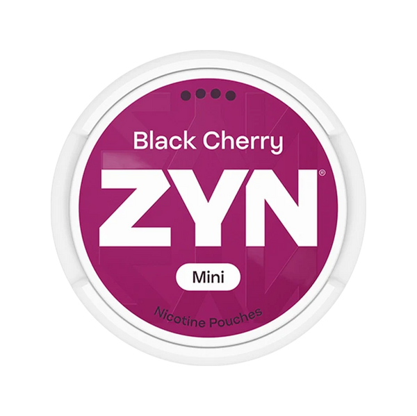 Black Cherry nicotine pouch by Zyn snus