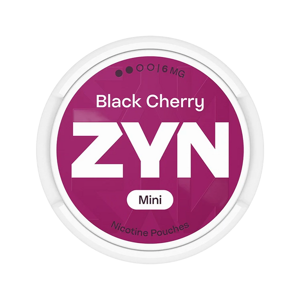 Black Cherry nicotine pouch by Zyn snus