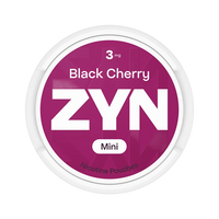 Black Cherry SA nicotine pouch by Zyn snus