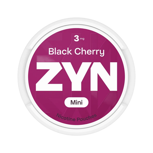 Black Cherry SA nicotine pouch by Zyn snus