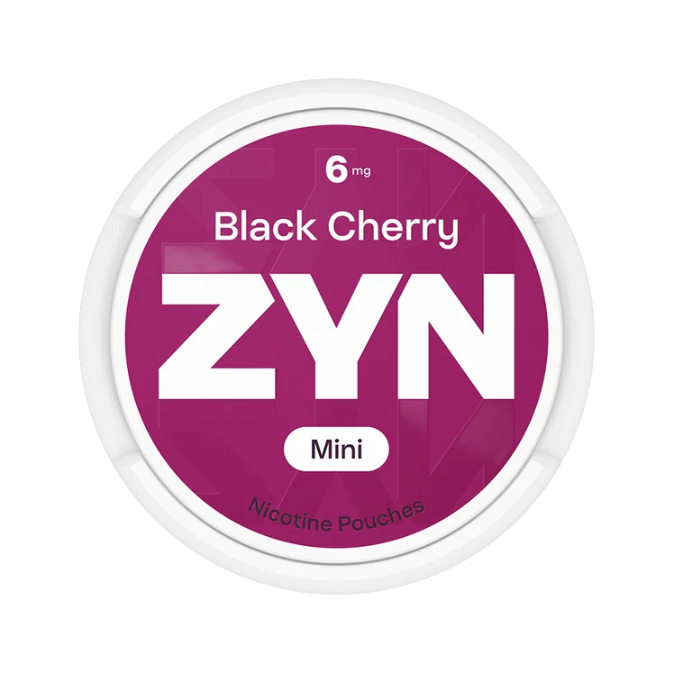 Black Cherry SA nicotine pouch by Zyn snus