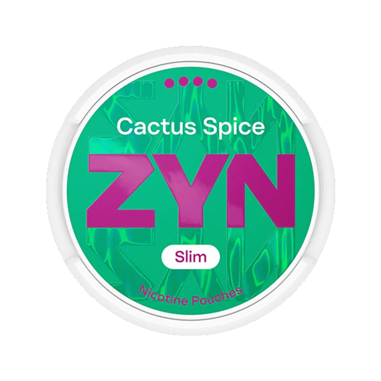Cactus Spice nicotine pouch by Zyn snus
