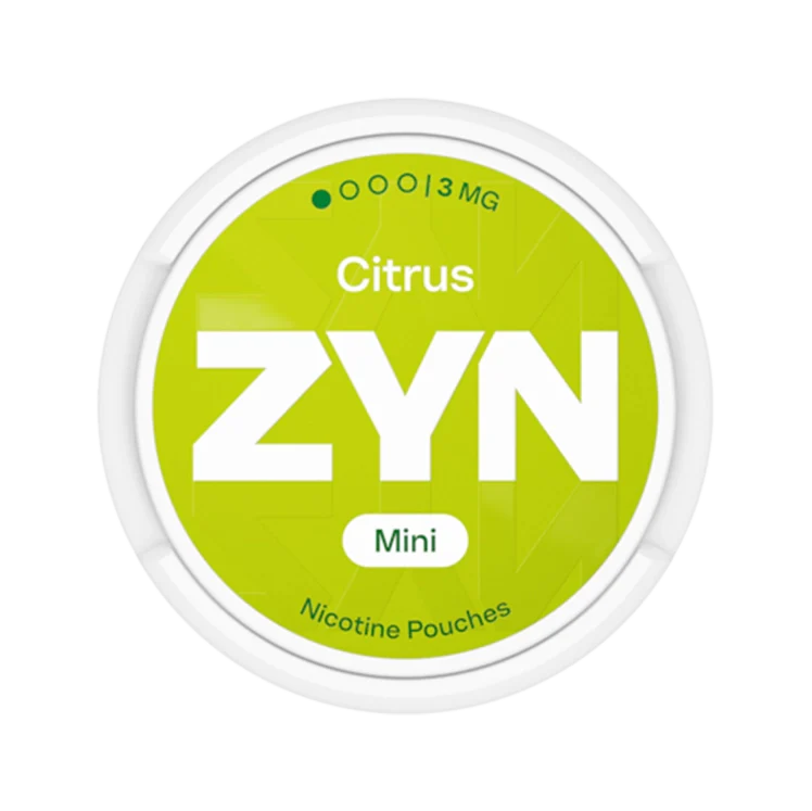 Citrus nicotine pouch by Zyn snus