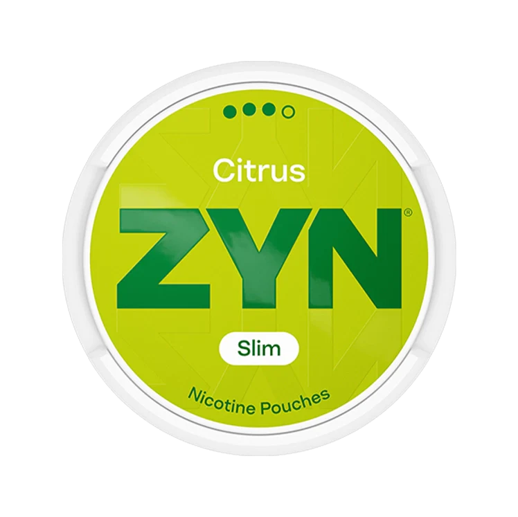 Citrus nicotine pouch by Zyn snus