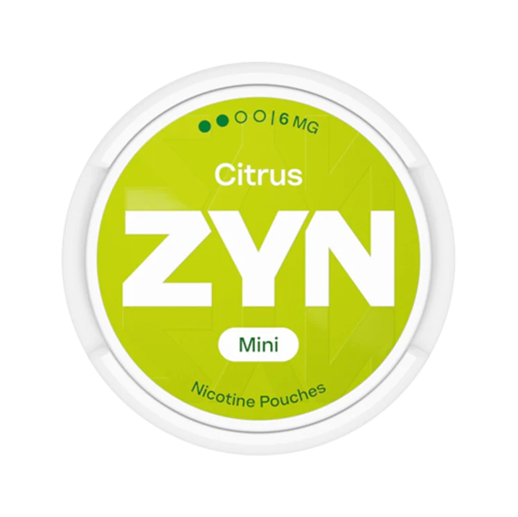 Citrus UK nicotine pouch by Zyn snus