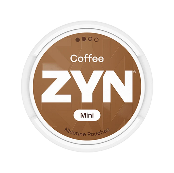 Coffee nicotine pouch by Zyn snus