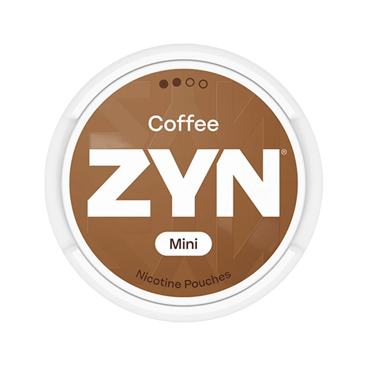 Coffee nicotine pouch by Zyn snus