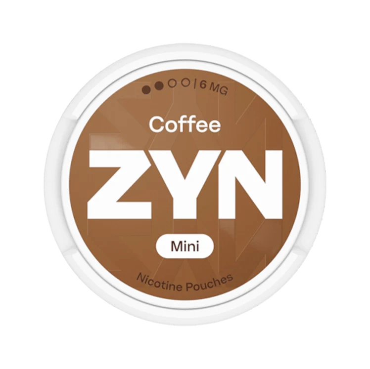 Coffee nicotine pouch by Zyn snus