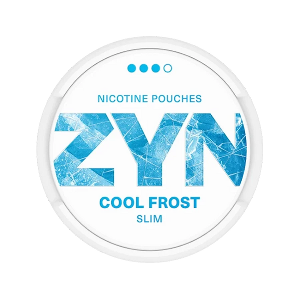 Cool Frost nicotine pouch by Zyn snus