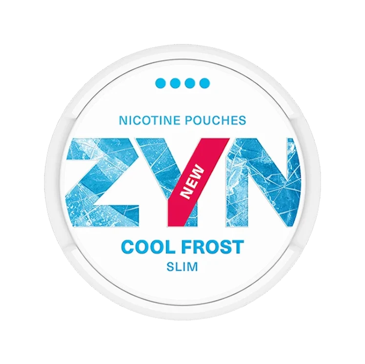 Cool Frost nicotine pouch by Zyn snus