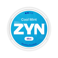 Cool Mint nicotine pouch by Zyn snus