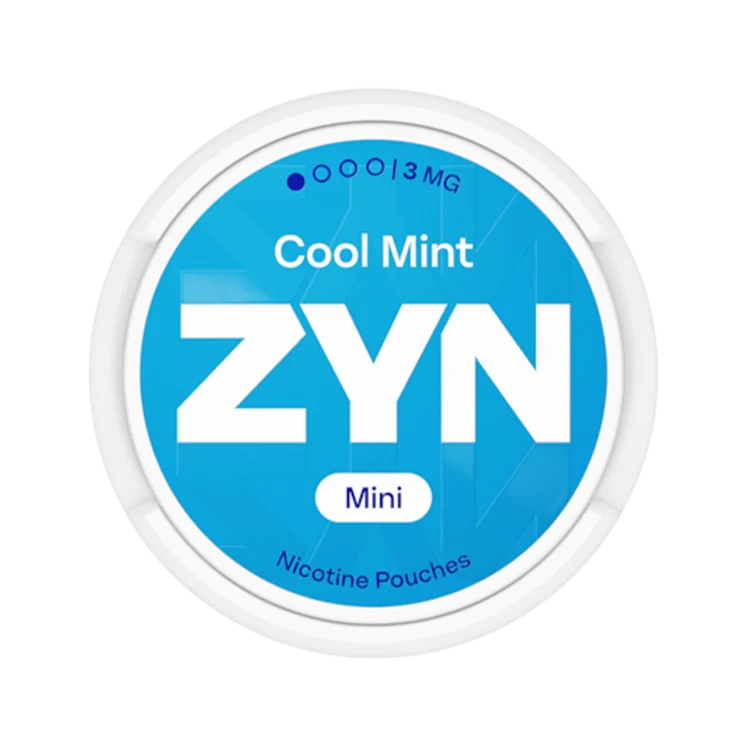 Cool Mint nicotine pouch by Zyn snus