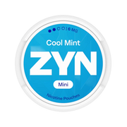 Cool Mint nicotine pouch by Zyn snus