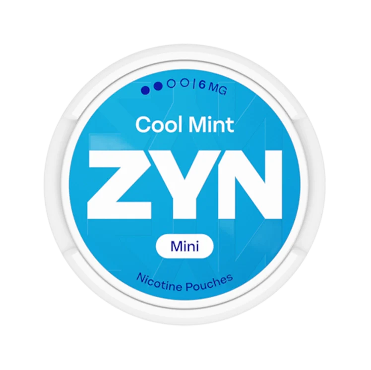 Cool Mint nicotine pouch by Zyn snus
